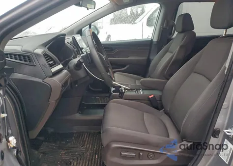 2022 Honda Odyssey Ex z USA, uszkodzony, nr VIN 5FNRL6H51NB030053